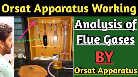 gas analysis apparatus|orsat analysis calculation.